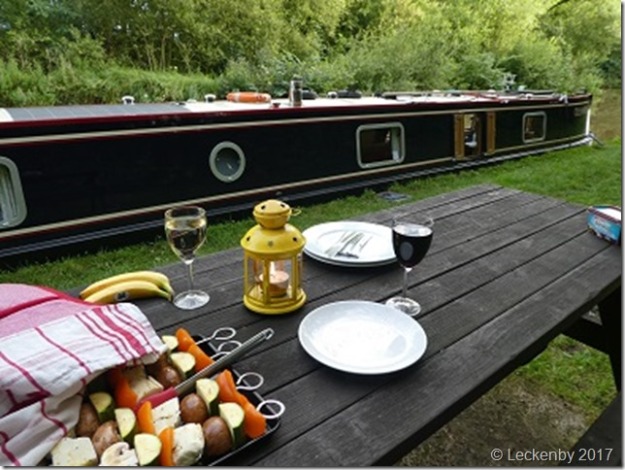 Barbeque on the Middlewich Branch