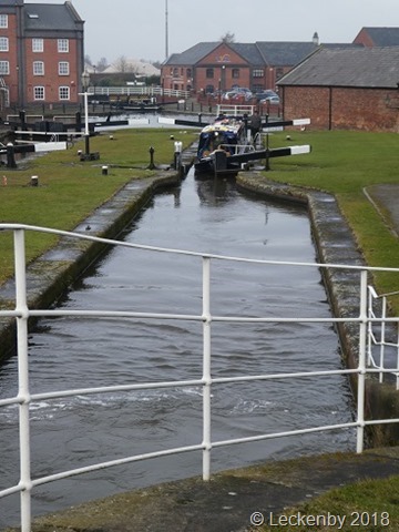 Waiting for the top lock to empty