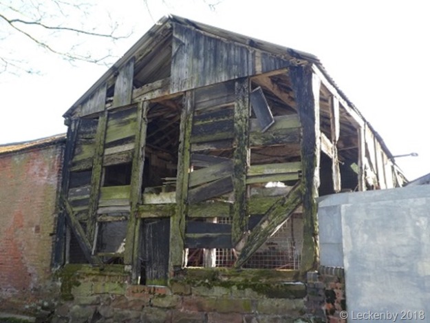 Just a dilapidated barn