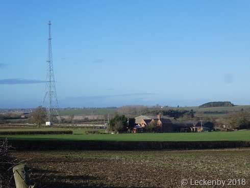 Lower New House Farm and radio beacon