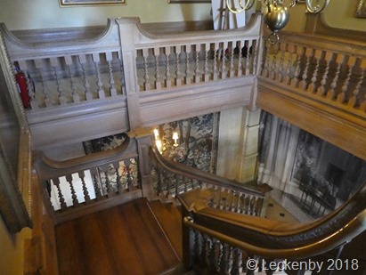 The Grand Staircase to make a grand entrance.......