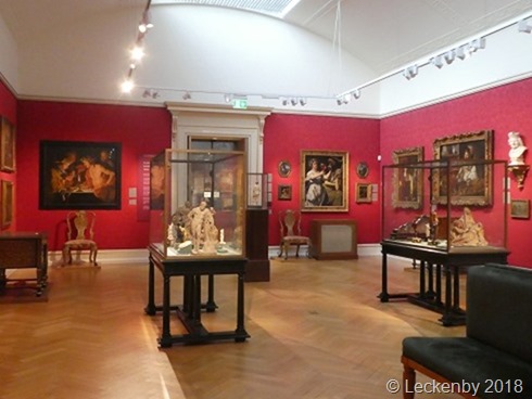 One of the many galleries
