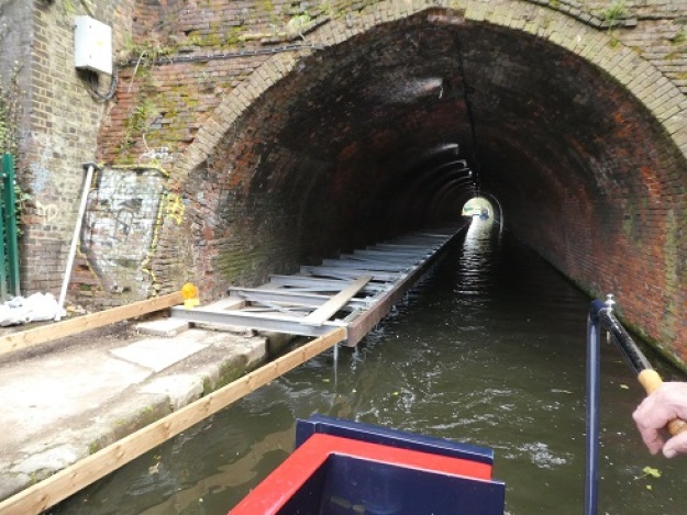 Edgbaston Tunnel towpath widening
